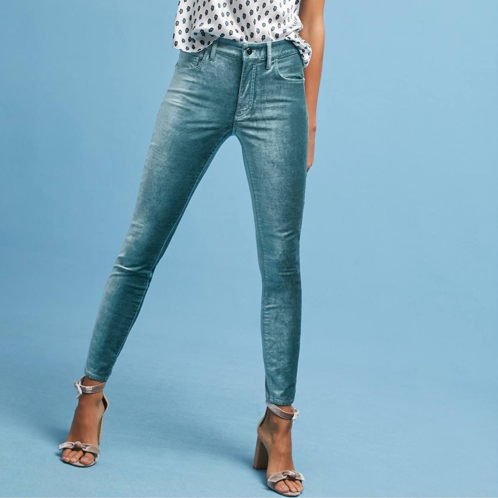 Anthropologie Velvet Skinny Jeans